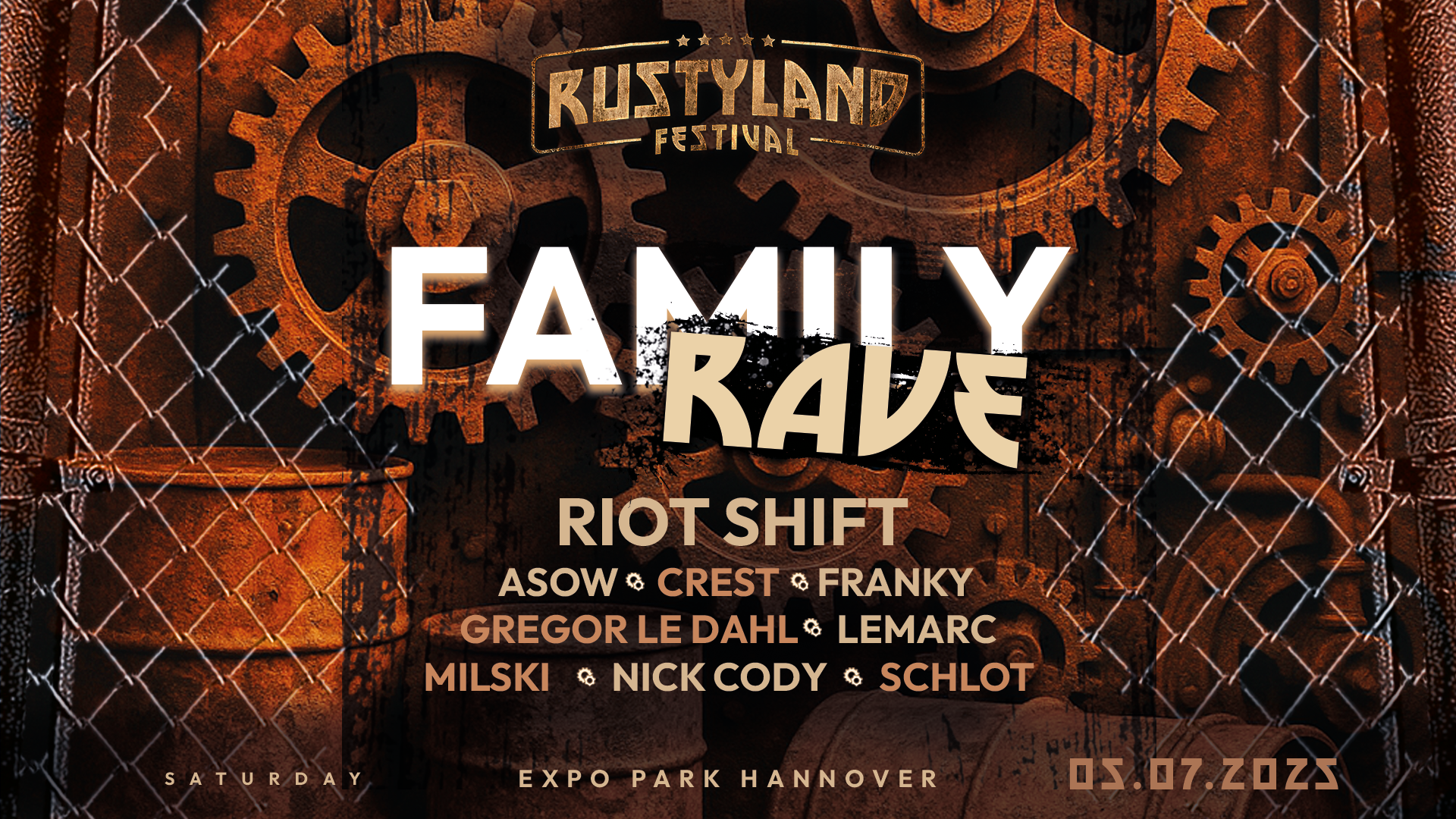 Rustyland Family Rave Grafik FB